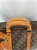 Louis Vuitton Brown Coated Canvas Louis Vuitton Keepall Bandouliere 50