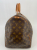 Louis Vuitton Brown Coated Canvas Louis Vuitton Keepall 50