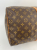 Louis Vuitton Brown Coated Canvas Louis Vuitton Keepall 50