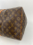 Louis Vuitton Brown Coated Canvas Louis Vuitton Keepall 50