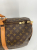 Louis Vuitton Brown Coated Canvas Louis Vuitton Keepall 50