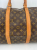 Louis Vuitton Brown Coated Canvas Louis Vuitton Keepall 50