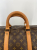 Louis Vuitton Brown Coated Canvas Louis Vuitton Keepall 50