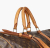 Louis Vuitton Brown Coated Canvas Louis Vuitton Keepall Bandouliere 55