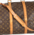 Louis Vuitton Brown Coated Canvas Louis Vuitton Keepall Bandouliere 55