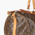 Louis Vuitton Brown Coated Canvas Louis Vuitton Keepall Bandouliere 55