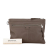 Balenciaga B Balenciaga Brown Khaki Calf Leather Motocross Classic Clip M Clutch Italy