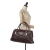 Chloé B Chloé Brown Dark Brown Calf Leather Victoria Handbag Italy