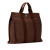 Hermès AB Hermès Brown Canvas Fabric Herline MM Tote France