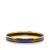 Hermès AB Hermès Blue with Gold Enamel Other Narrow Flags Bangle 65 Austria