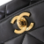 Chanel B Chanel Black Lambskin Leather Leather Medium Lambskin Diana Flap Italy