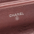 Chanel AB Chanel Pink Calf Leather Quilted Metallic Aged skin 2.55 Reissue Wallet on Chain France