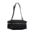 Fendi AB Fendi Black Canvas Fabric FF Vanity Bag Italy