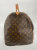 Louis Vuitton Brown Coated Canvas Louis Vuitton Keepall  60