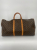 Louis Vuitton Brown Coated Canvas Louis Vuitton Keepall  60