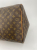 Louis Vuitton Brown Coated Canvas Louis Vuitton Keepall  60