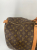 Louis Vuitton Brown Coated Canvas Louis Vuitton Keepall  60