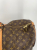 Louis Vuitton Brown Coated Canvas Louis Vuitton Keepall  60