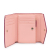 MCM B MCM Pink Calf Leather Visetos Colorblock Love Trifold Wallet Korea, South