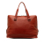 Loewe B LOEWE Red Calf Leather Anagram Handbag Spain