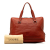 Loewe B LOEWE Red Calf Leather Anagram Handbag Spain