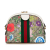 Gucci AB Gucci Brown Beige Coated Canvas Fabric Small GG Supreme Flora Ophidia Dome Italy