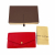 Louis Vuitton Sarah Empreinte Leather Red Wallet