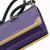 Prada B Prada Purple Saffiano Leather Mini Astrology Cahier Bag Italy