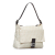 Fendi AB Fendi White Canvas Fabric Zucca Shoulder Bag Italy