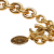 Chanel B Chanel Gold Gold Plated Metal CC Chain-Link Belt France