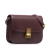 Celine B Celine Red Burgundy Calf Leather Medium Classic Box France