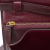 Celine B Celine Red Burgundy Calf Leather Medium Classic Box France