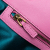 Gucci AB Gucci Pink Velvet Fabric Small GG Marmont Matelasse Crystal-Embellished Crossbody Italy