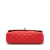 Chanel AB Chanel Red with Gray Calf Leather Two-Tone Day Flap Italy