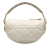 Christian Dior B Dior White Lambskin Leather Leather Small Cannage Vibe Satchel Italy