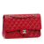 Chanel AB Chanel Red Caviar Leather Leather Medium Classic Caviar Double Flap France