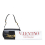 Valentino AB Valentino Black Calf Leather Vlogo Chain Shoulder Bag Italy