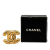 Chanel B Chanel Gold Gold Plated Metal CC Quilted Brooch France