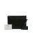 Versace AB Versace Black Calf Leather V Logo Clutch Italy