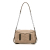 Givenchy AB Givenchy Brown Light Brown Calf Leather Small Crinkled skin ID Convertible Bag Italy