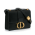 Christian Dior B Dior Black Calf Leather 30 Montaigne Flap Bag Italy