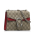 Gucci AB Gucci Brown Beige Coated Canvas Fabric Mini GG Supreme Dionysus Crossbody Bag Italy