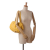 Bottega Veneta AB Bottega Veneta Yellow Calf Leather Medium The Bulb Italy