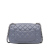 Chanel B Chanel Gray Lambskin Leather Leather Mini Classic Lambskin Rectangular Single Flap Italy