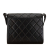 Chanel B Chanel Black Lambskin Leather Leather CC Quilted Lambskin Flap France