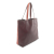 Hermès B Hermès Red Bordeaux Calf Leather Bicolor Clemence Double Sens 45 France