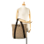 Gucci B Gucci Brown Beige Canvas Fabric GG Tote Italy