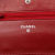 Chanel B Chanel Red Patent Leather Leather Patent Brilliant Wallet On Chain France