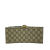 Gucci Brown Beige Coated Canvas Fabric Small The Hacker Project GG Supreme Hourglass Satchel Italy