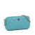 Chanel B Chanel Blue Light Blue Lambskin Leather Leather CC Lambskin Double Zip Wallet on Chain Italy